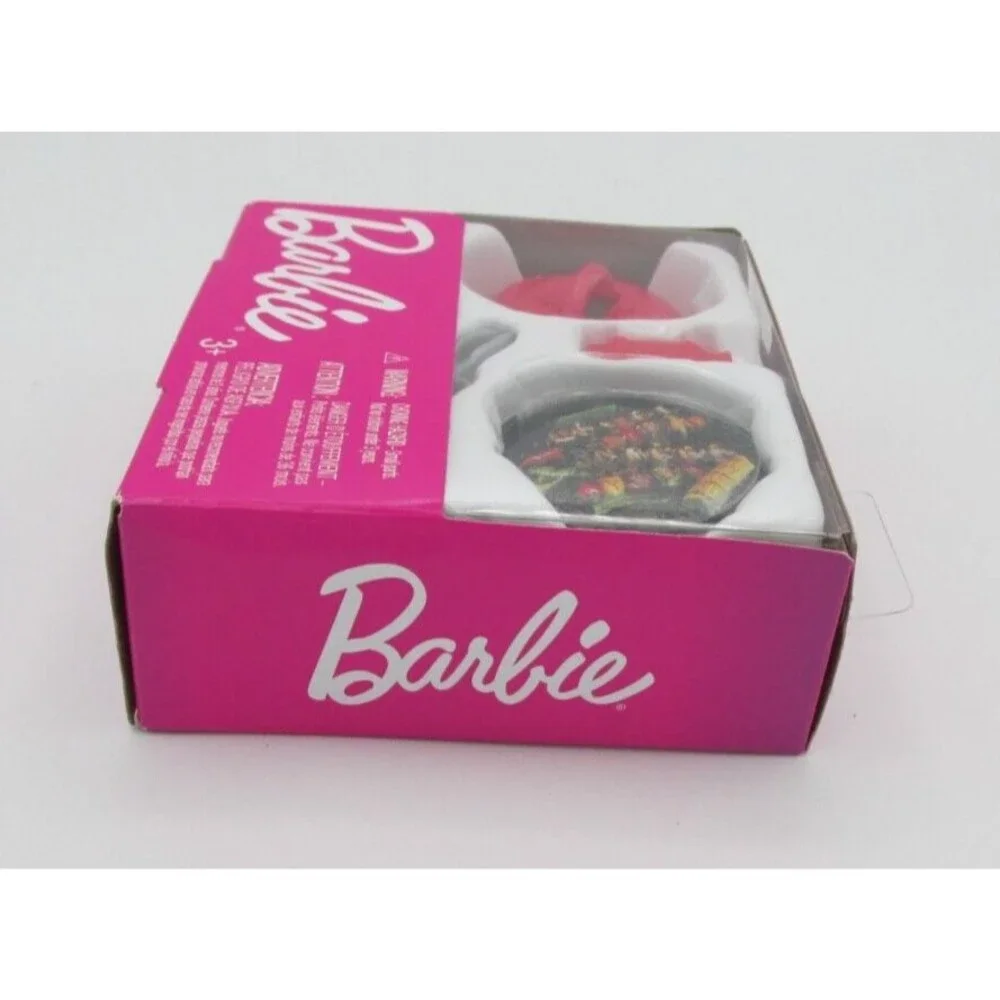 Barbie Accessory Pack Barbecue BBQ Accessories new in damaged packaging